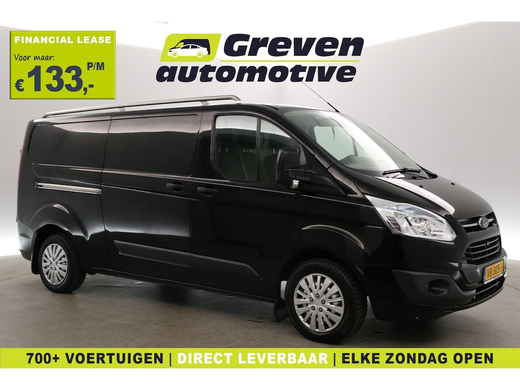 Ford Transit Custom 2.2 TDCI L2H1 | Airco | Cruise | Camera | Navi | 3 Zits | Trekhaak | Parkeersens.