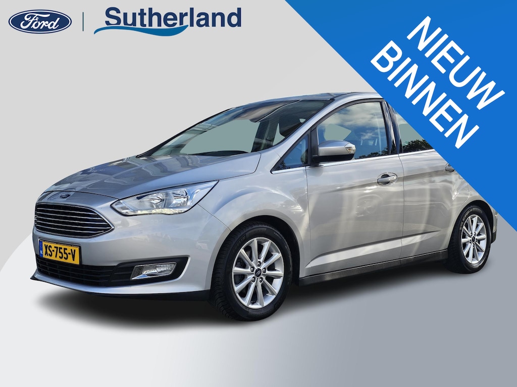 Ford C-Max 1.0 Titanium 125 pk | 2de eigenaar | Trekhaak | Navigatie | Cruise control | Bluetooth | PDC etc.