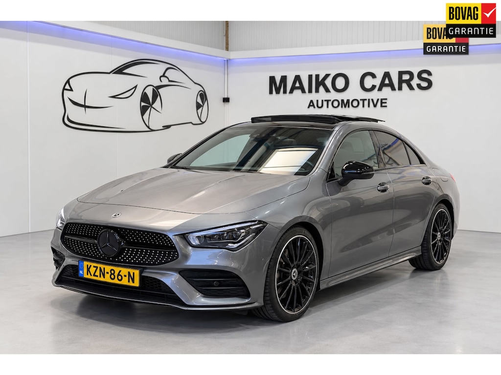 Mercedes-Benz CLA 250 4MATIC AMG LINE PANORAMA SFEERVERLICHTING|BURMESTER|DEALER ONDERHOUDEN