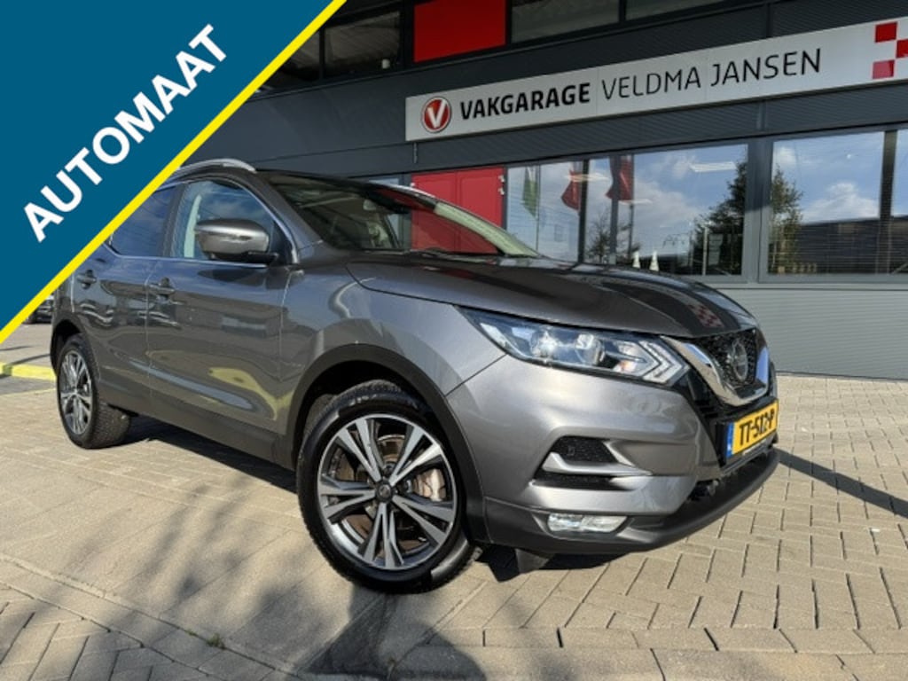 Nissan Qashqai 1.2 TEKNA AUTOMAAT + ECC/CAMERA/PANODAK/STOELVERW./TREKH.