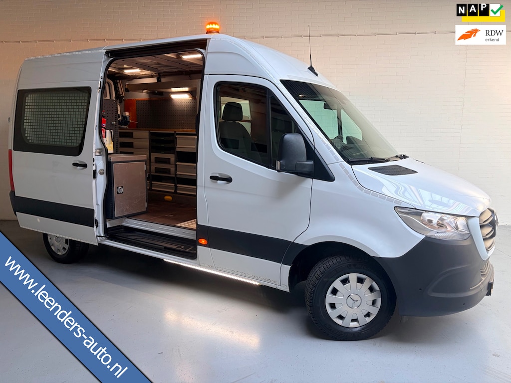 Mercedes-Benz Sprinter Automaat Servicewagen 314 2.2 CDI 140PK L2H2 euro6 BOTT, Victron V230, Standkachel Trekhaak RIJKLAARPRIJS