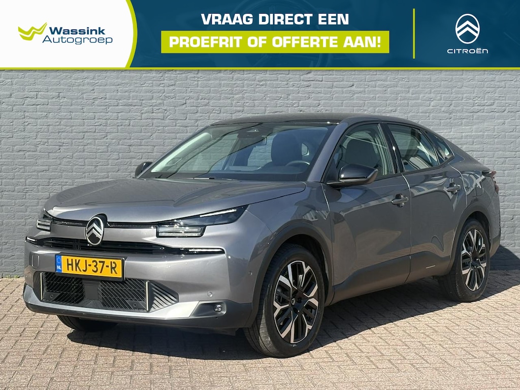 Citroën C4 X 1.2 Hybrid 136 Business | Adaptieve cruise control | Afneembare trekhaak | Automatische airco | DAB+ | Navigatie | Carplay | Achteruitrijcamera |