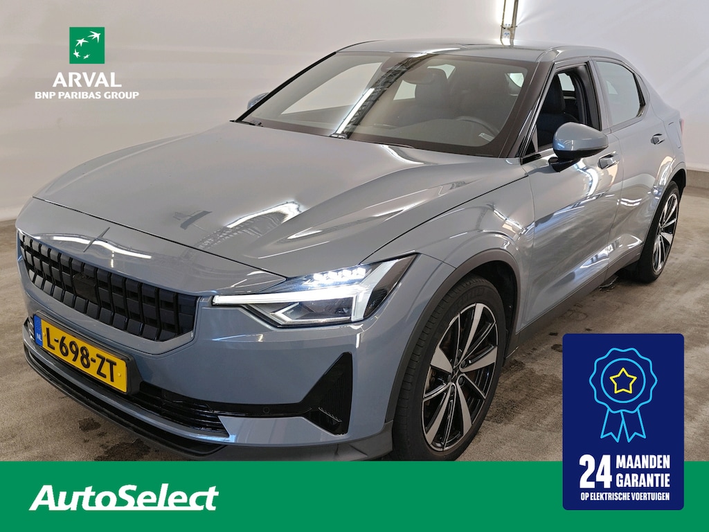 Polestar 2 78 kWh 408pk Long Range Single Motor | SOH 90% | Stoelverwarming | PDC V + A | Keyless | LED | CarPlay |