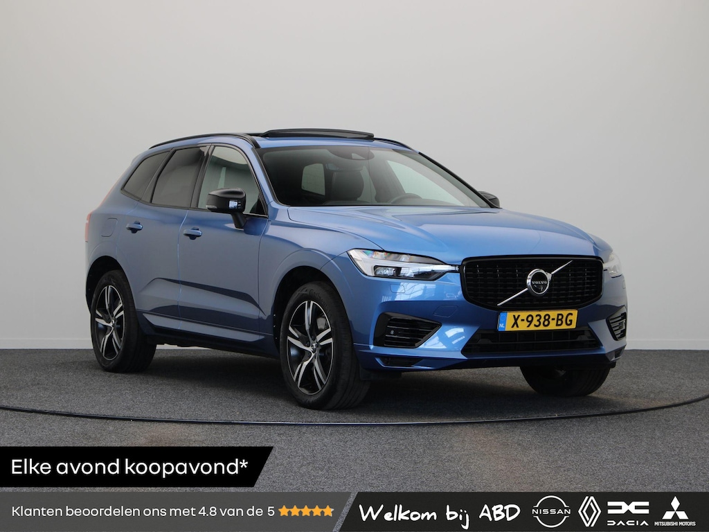Volvo XC60 2.0 Recharge T8 AWD R-Design | Schuifkantel dak | Elektrische stoelen | 1ste Eigenaar | 85% SOH |