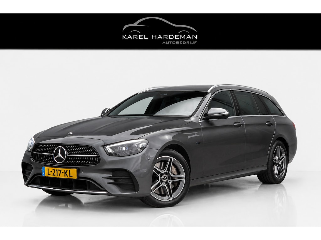Mercedes-Benz E-klasse Estate 300 e AMG Line | Panoramadak | Afn. trekhaak | Burmester | LED | Stoelverwarming