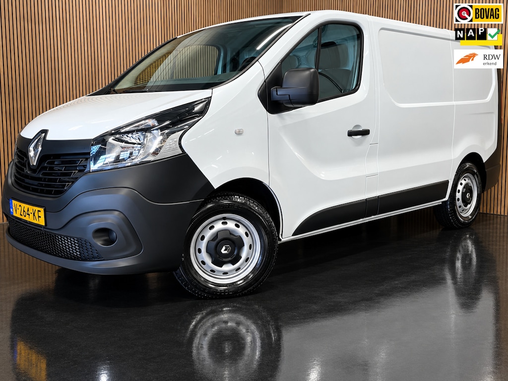 Renault Trafic 1.6 dCi T27 L1H1|3-ZITS|TREKHAAK|SCHUIFDEUR|AIRCO|USB/AUX/BLUETOOTH|ACHTERDEUREN|BETIMMERING|EXCL.BTW|NAP|NL-AUTO|