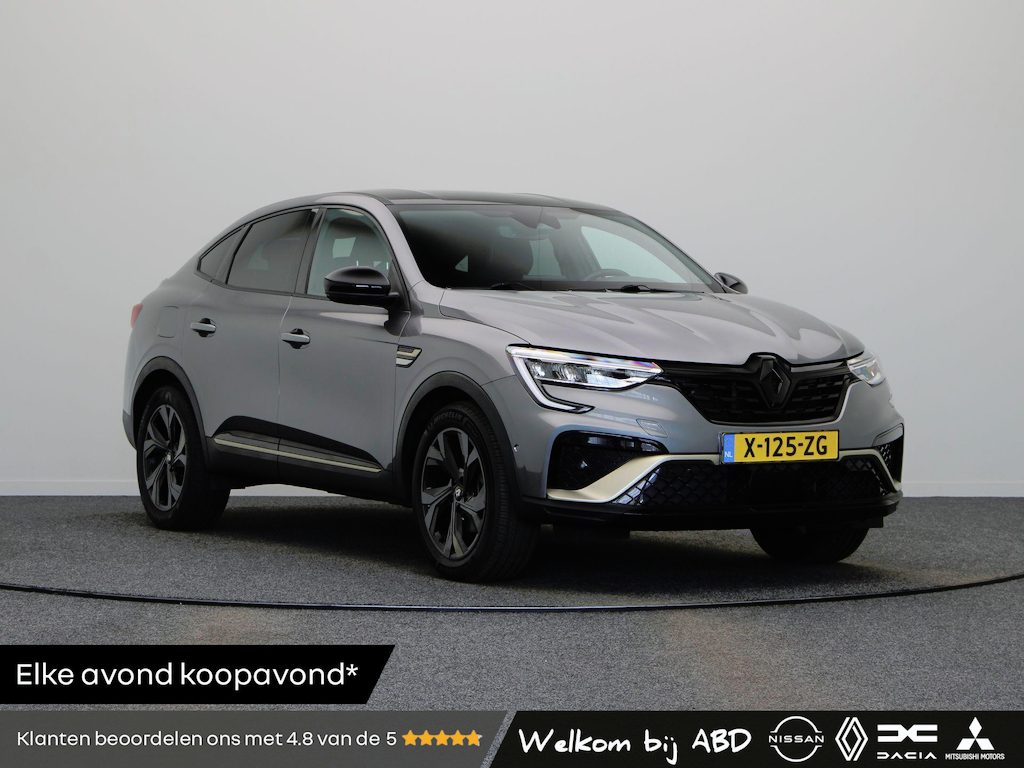 Renault Arkana E-Tech hybrid 145pk E-Tech engineered | Trekhaak | Lederen bekleding | Elek. stoelen | Stoel- en stuurwielverwarming |