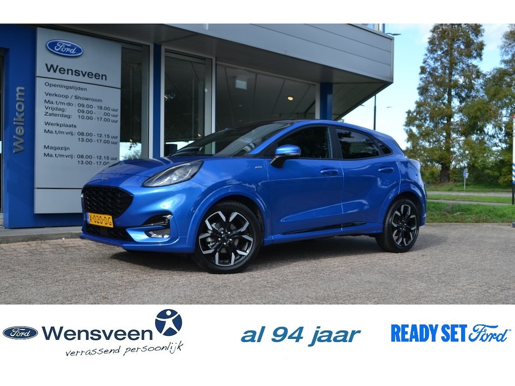 Ford Puma 1.0T 125pk ECOBOOST Hybris ST-Line X AUT | panoramadak, winter pack, trekhaak