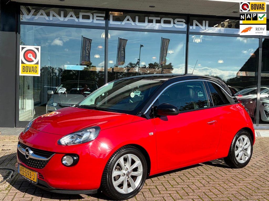Opel Adam 1.0 Turbo Unlimited App-Connect Navi Cruise Park.Sens Airco NL-Auto NAP Dealeronderhouden!