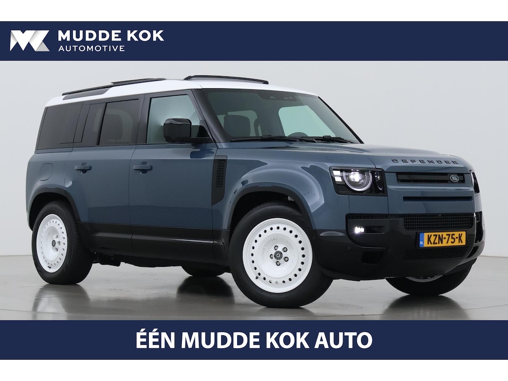Land Rover Defender 110 P300e X-Dynamic HSE | HERITAGE Edition | Black Pack | ClearSight | Koelbox | Trekhaak | 360° Camera