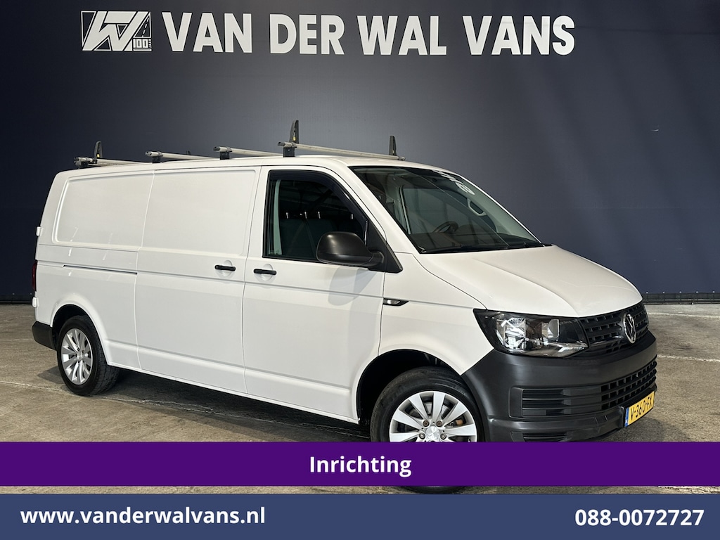 Volkswagen Transporter 2.0 TDI L1H1 Inrichting Euro6 Airco | Navigatie | Apple Carplay | Cruisecontrol | LM Velgen Android Auto, Dakdragers, Bijrijdersbank