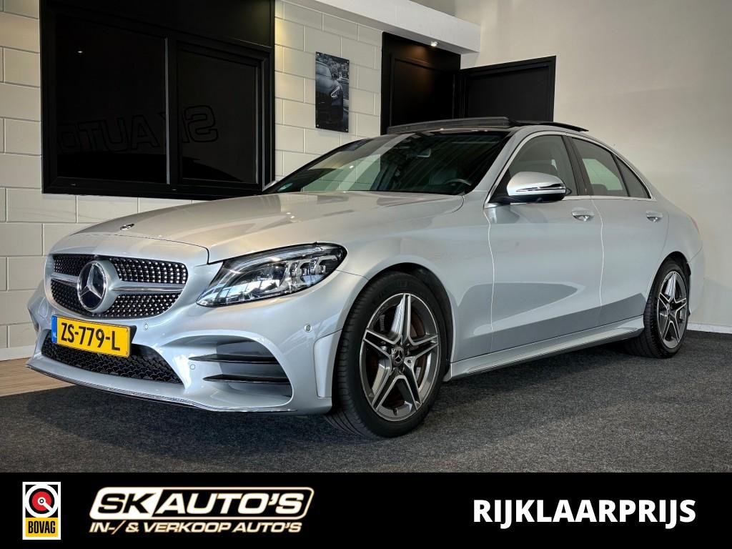 Mercedes-Benz C-klasse 180 BNS SOL. AMG l NAP l CAMERA l NAVI l CARPLAY l PANODAK l