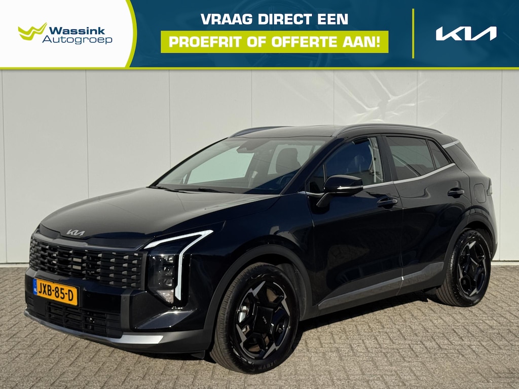 Kia Sportage 1.6 T-GDi Hybrid DynamicLine | Adaptieve Cruise Control | Achteruitrijcamera | Stoel- & Stuurverwarming | Climate Control | Elektrisch Verstelbare Voorstoelen | Apple Carplay & Android Auto |
