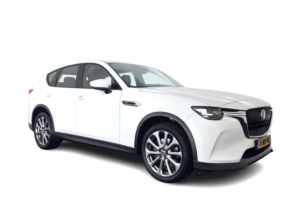 Mazda CX-60 2.5 e-SkyActiv PHEV Exclusive-Line AWD [3-Fase] (Plug-in) (INCL-BTW) Aut. *LEATHER | FULL-LED | BLINDSPOT | HEATED/COOLED-COMFORTSEATS | MEMORY-PACK | DIGI-COCKPIT | KEYLESS | DAB | NAVI-FULLMAP | CAMERA | CARPLAY | SHIFTPADDLES | HEAD-UP | 20"ALU*