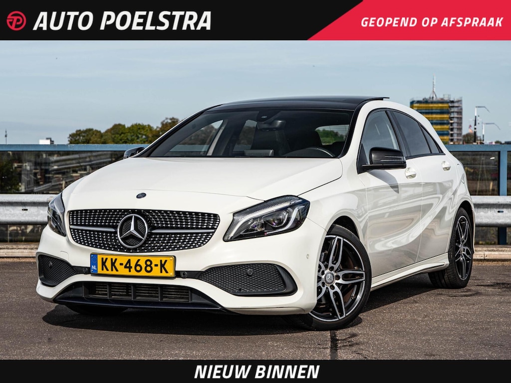 Mercedes-Benz A-klasse 200 AMG Night Edition 156 PK AUT | Panoramadak | LED | Camera | Apple Carplay/Android Auto | 18"