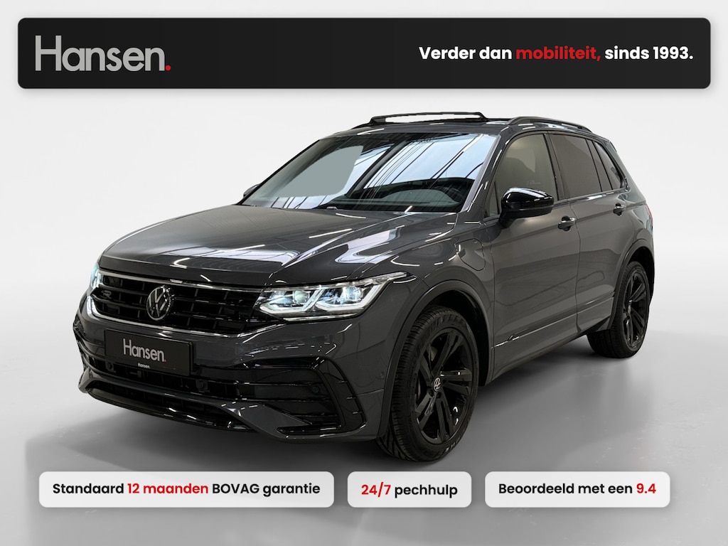 Volkswagen Tiguan 1.4 TSI eHybrid R-Line Business+ I Trekhaak I Panoramadak I Stoel- en Stuurverwarming I Adaptive Cruise I Camera I Elek. Achterklep I