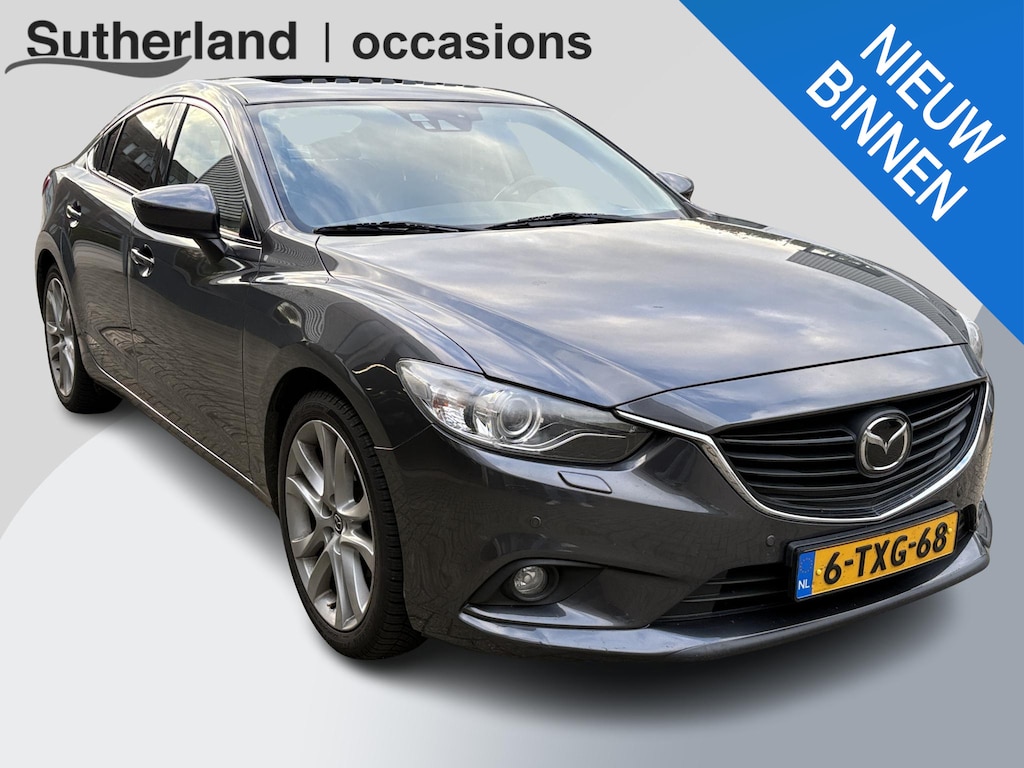 Mazda 6 2.5 GT-M 192pk | VOL! | Schuifdak | Trekhaak | Bose | Elek. verstelbare Stoel | Camera | Stoelverwarming