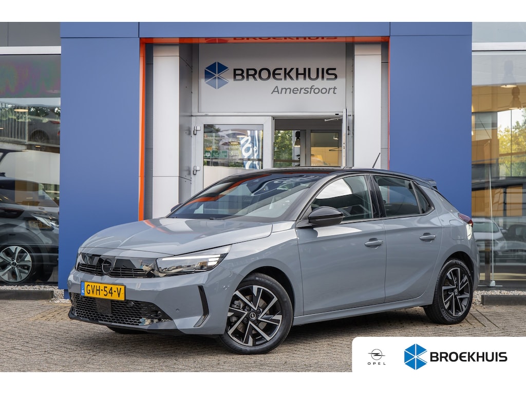 Opel Corsa 1.2 Turbo Hybrid GS | Apple Carplay/Android Auto | Achteruitrijcamera | Cruise control | Parkeersensoren voor + achter | Achteruitrijcamera | Afwijkende dakkleur | Airco