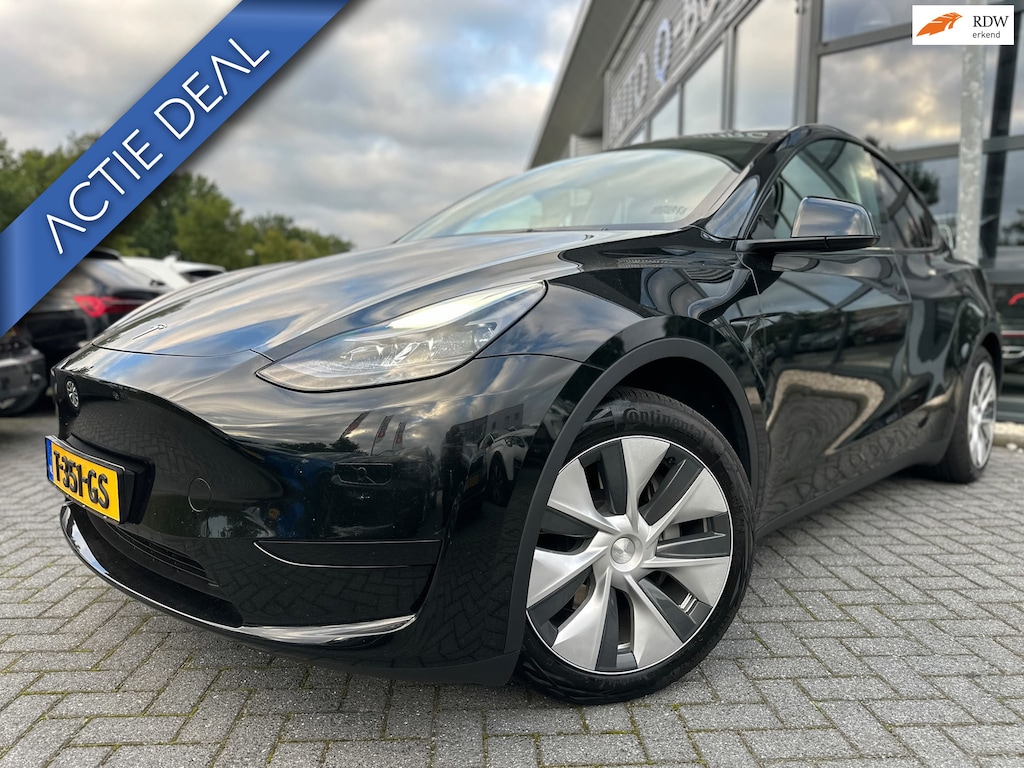 Tesla Model Y RWD 58 kWh | Stoelverwarming | Stuur verwarming | Camera's | Leder | LED | Panorama | Memory | Keyless |