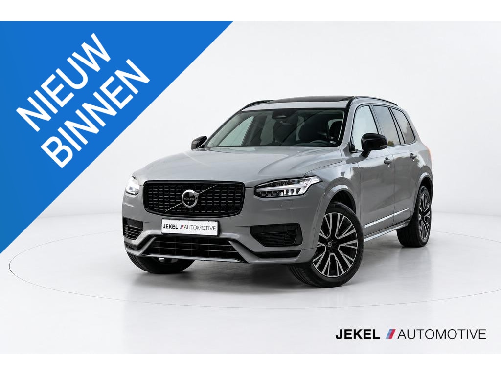 Volvo XC90 2.0 T8 Recharge AWD Plus Dark Panoramadak, LM velgen, Trekhaak, 360 camera