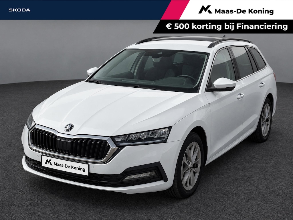 Skoda Octavia Combi 1.5e-TSI 150PK DSG Business Edition Plus · Apple/Android Car Play · Stoelverwarming · Navigatie · Keyless · Camera + Parkeersensoren