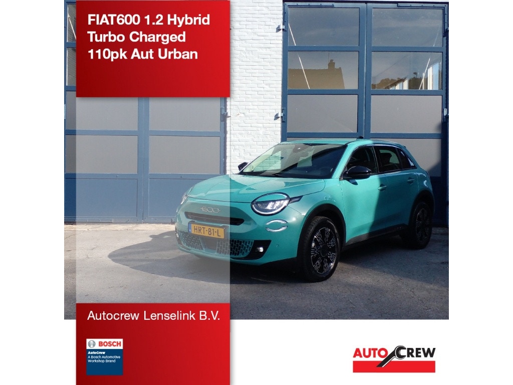 Fiat 600 1.2 Hybrid Turbo Charged 110pk Aut Urban