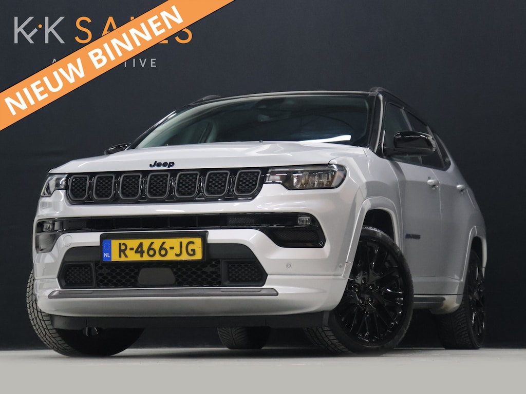 Jeep Compass 4xe 240 Plug-in Hybrid Electric S 4WD [APPLE CARPLAY, ANDROID, ELEKTRISCH VERSTELBARE STOELEN, ACHTERUITRIJCAMERA, CRUISE, PDC V+A, CLIMATE, DIGITAL DASH]
