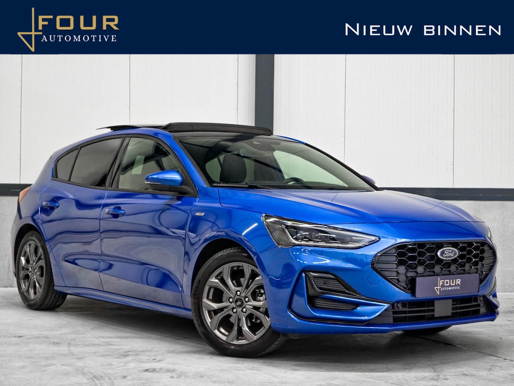 Ford Focus 1.0 EcoBoost Hybrid ST Line | Panoramadak | NW Scherm | Fabrieksgarantie 2030 | Full LED | Camera