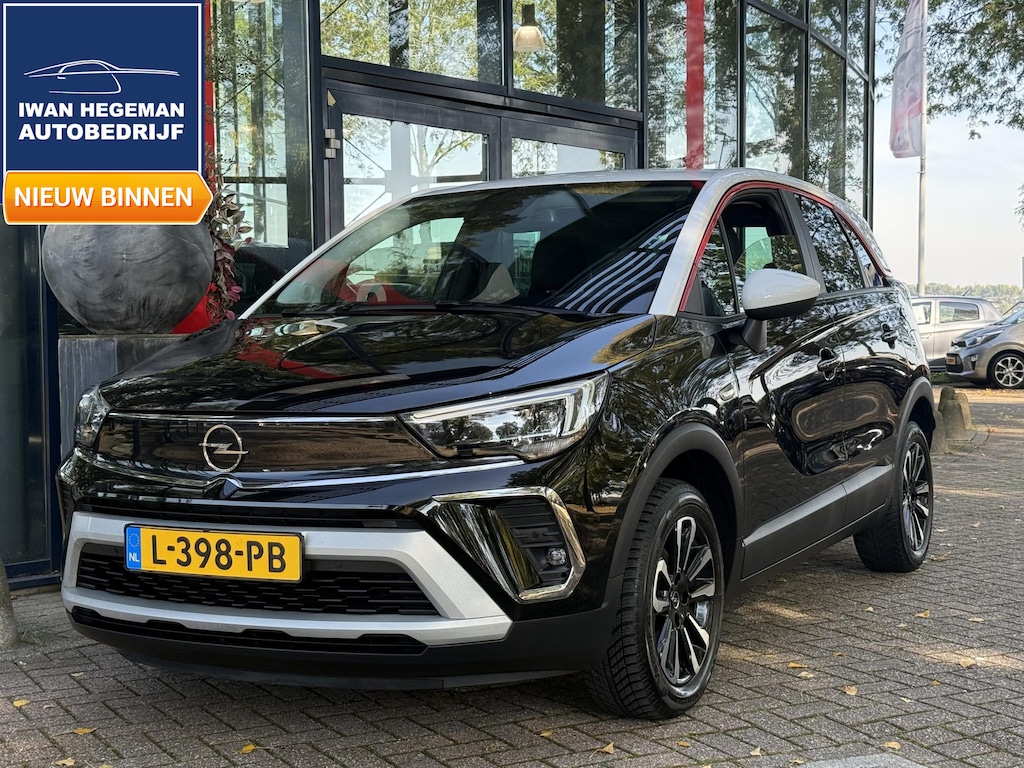 Opel Crossland 1.2 Turbo GS Line | Stoel/ stuurverwarming | Navigatie | Airco | Apple Carplay/Android Auto | PDC + Camera |