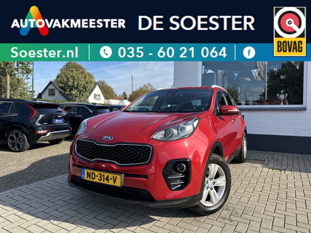 Kia Sportage |DYNAMICLINE|TREKHAAK|NAVIGATIE|GOED ONDERHOUDEN|TREKHAAK