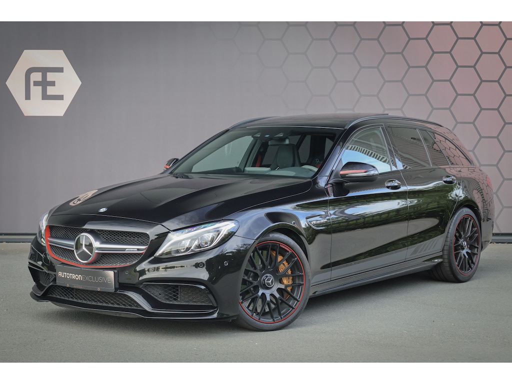 Mercedes-Benz C-klasse C63 AMG S Edition 1 | KERAMISCH | KUIPSTOELEN | PANORAMADAK |C63S | MEMORY SEATS | STOELVERWARMING | CAMERA | C63S C63