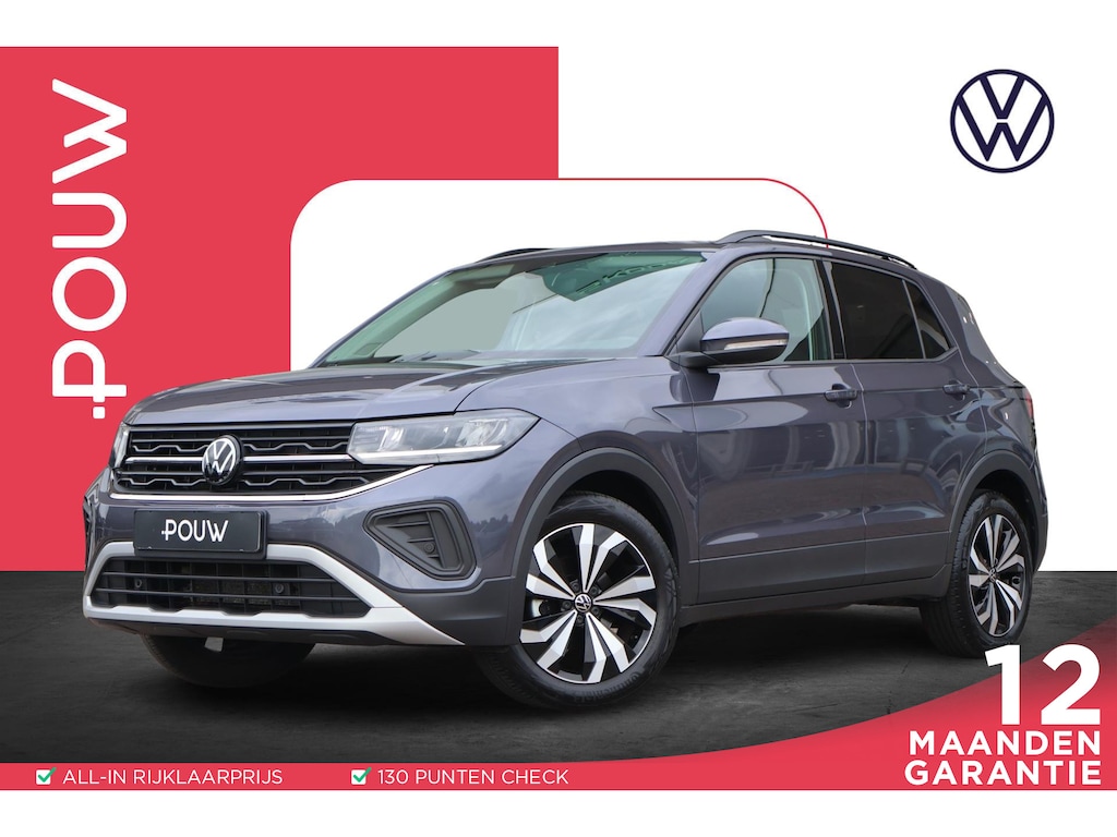 Volkswagen T-Cross 1.0 TSI 95pk Life Edition | Trekhaak | Carplay | Camera | Keyless | Stoelverwarming