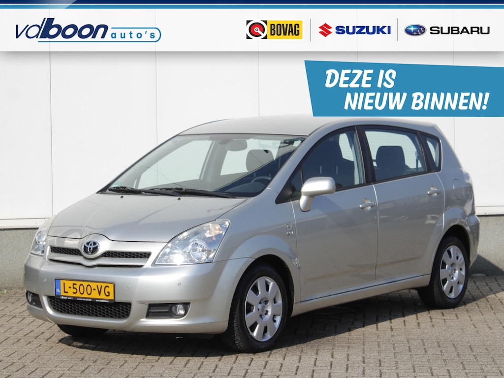 Toyota Corolla Verso 1.8 VVT-i Terra 7p. | Automaat | Park sens V+A