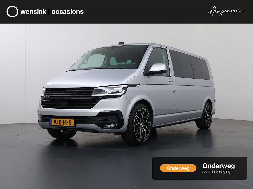 Volkswagen Transporter 2.0 TDI | 7-DSG | 4-MOTION | DUBBEL CABINE | BULLI | TREKHAAK | LM VELGEN | 5-ZITS | ADAPTIVE CRUISE CONTROL | VIRTUAL COCKPIT | LED KOPLAMPEN | 20" LM VELGEN | ZWARTE LOGO'S