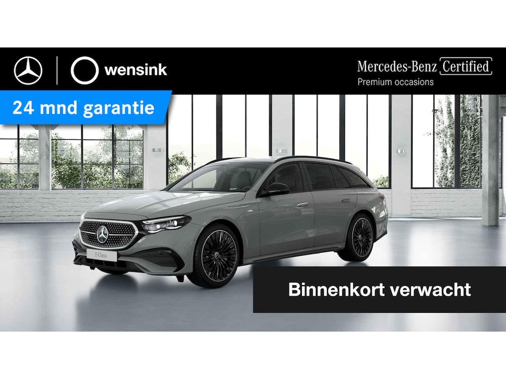 Mercedes-Benz E-klasse Estate 300 e Sport Edition | Trekhaak | Panoramadak | Memory | Digital Light | Sfeerverlichting |