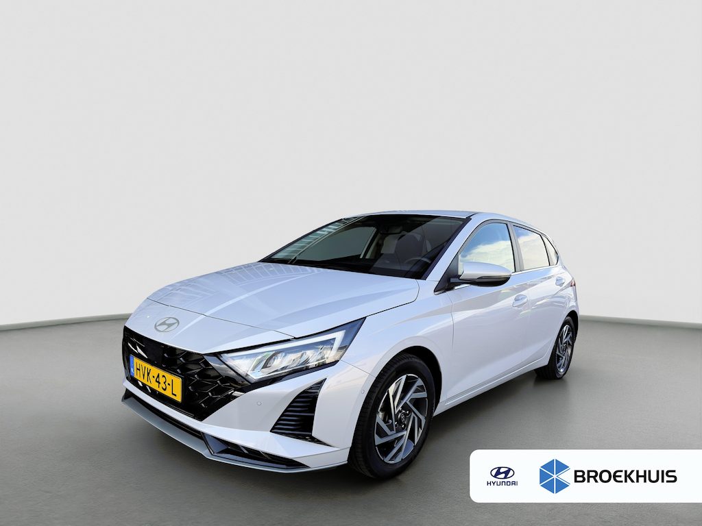 Hyundai i20 1.0 T-GDI 100pk Premium | Carplay | Climate control | Cruise control | Stoel/stuurverwarming | Camera | Parkeersensoren | DAB | Premium Audio | Lichtmetalen velgen | Navigatie