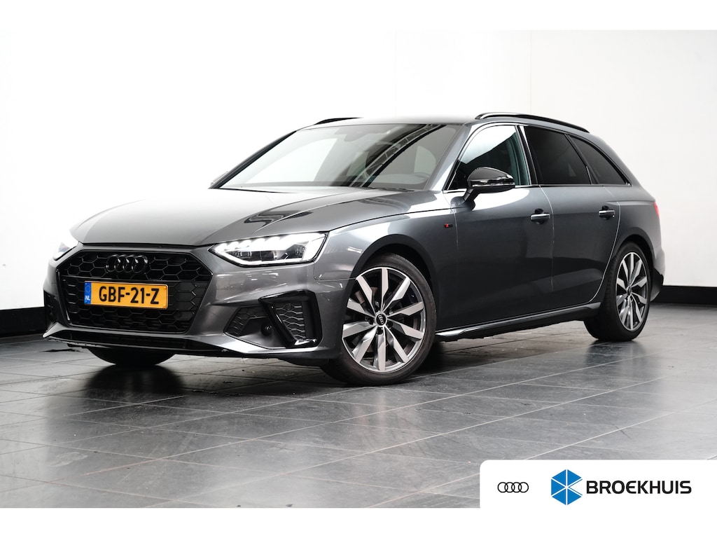 Audi A4 Avant 35 TFSI S edition Competition | S-Line | Camera | Stoelverwarming | Elektrische achterklep | Climate Control | Parkersensoren | 18 inch bi-tone velgen