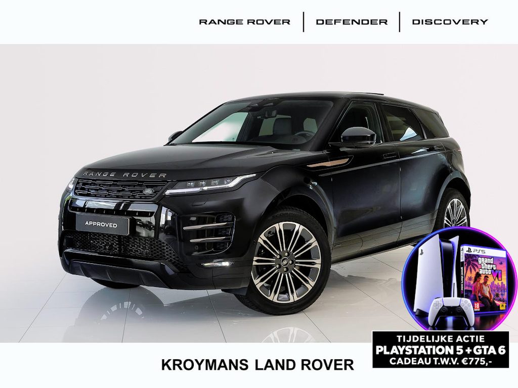 Land Rover Range Rover Evoque 1.5 P270e PHEV AWD Autobiography | Stoelventilatie | Meridian Surround | Head-up
