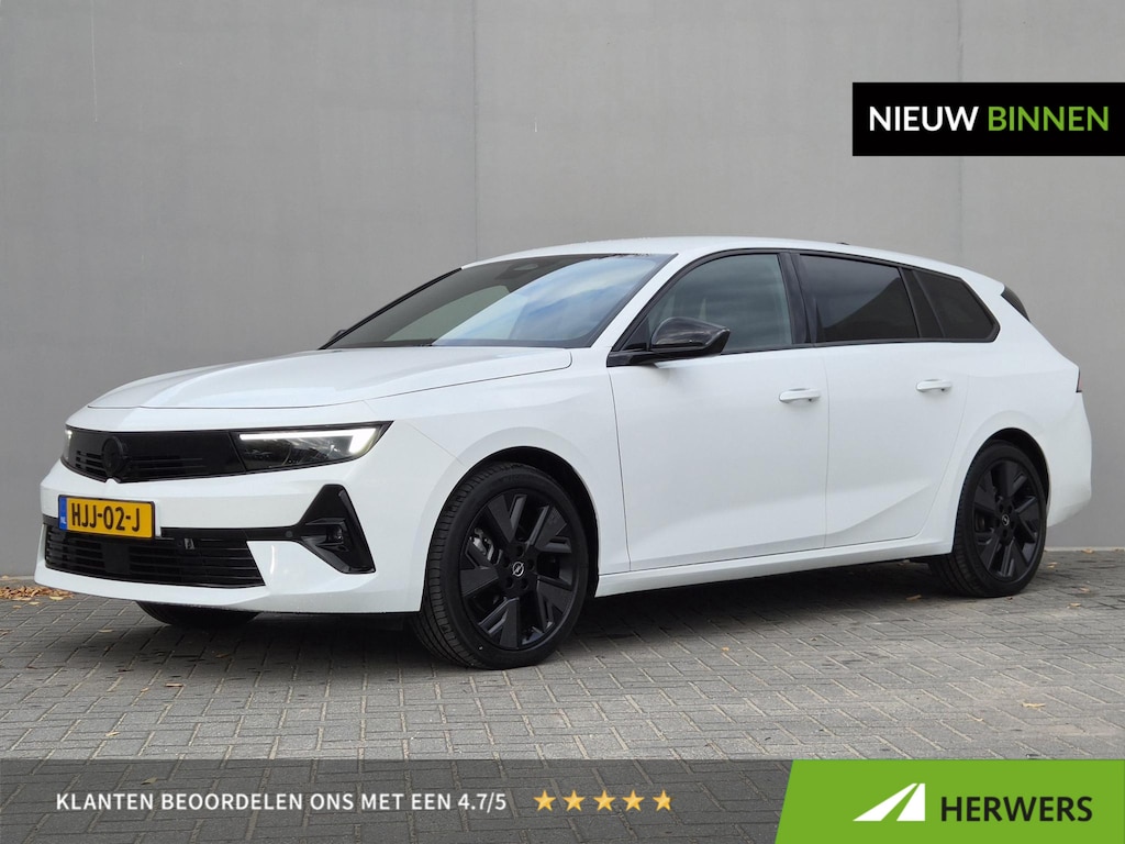 Opel Astra Electric 54 kWh GS / SOH 98% / Stuur- & Stoelverwarming / Rondomzicht camera / Navigatie / Apple Carplay Android Auto / CCS snelladen / Stand-kachel / Adaptief cruise control / Keyless Entry/Start / Lichtmetalen wielen 18“ /