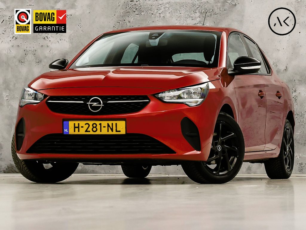 Opel Corsa 1.2 Sport (APPLE CARPLAY, GROOT NAVI, LEDER STUURWIEL, LOGISCH NAP, SPORTSTOELEN, LM VELGEN, CRUISE, NIEUWSTAAT)