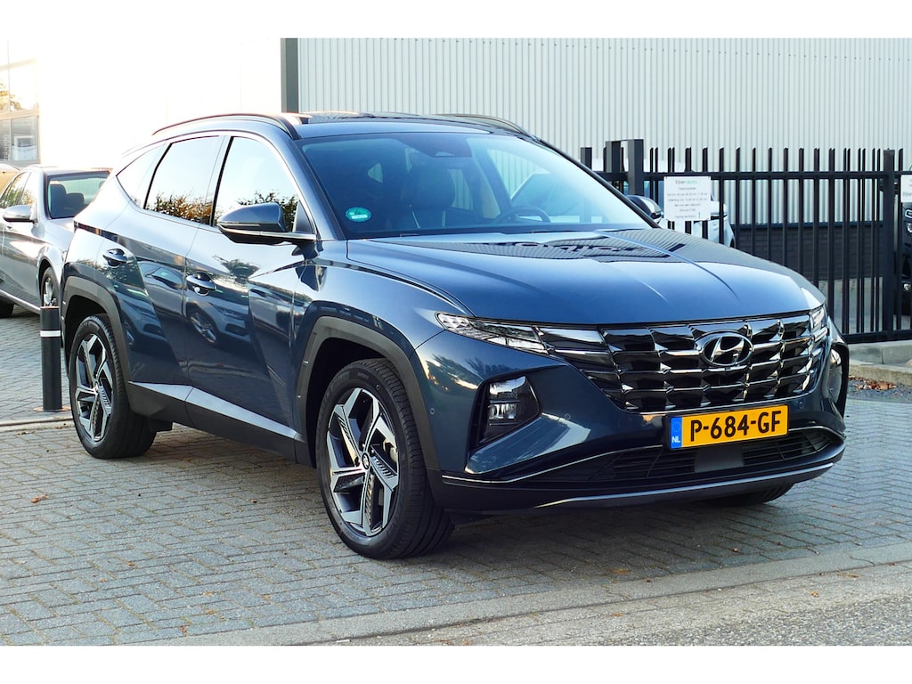 Hyundai Tucson 1.6 180pk T-GDI HEV Premium. 1-Eig, Leer, Stoel&StuurVerw+Ventilatie, 360 Camera, Haak 1650kg