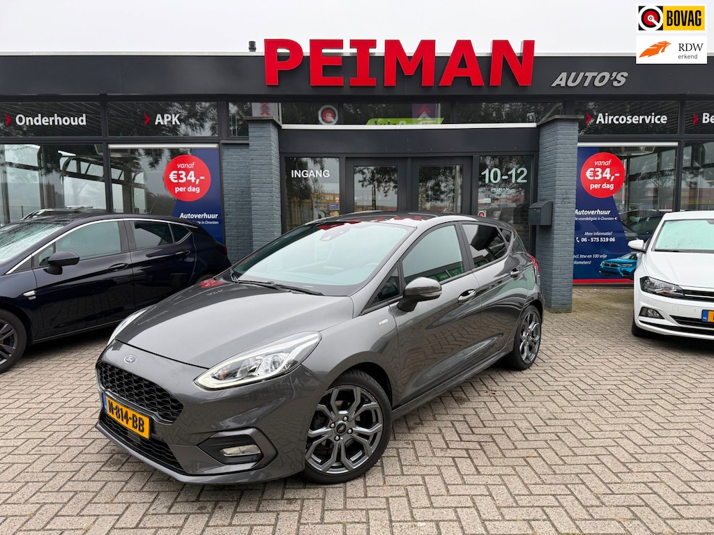 Ford Fiesta 1.0 EcoBoost ST Line | Apple Carplay | Stuur/stoel verwarming | PDC | Climate Control |