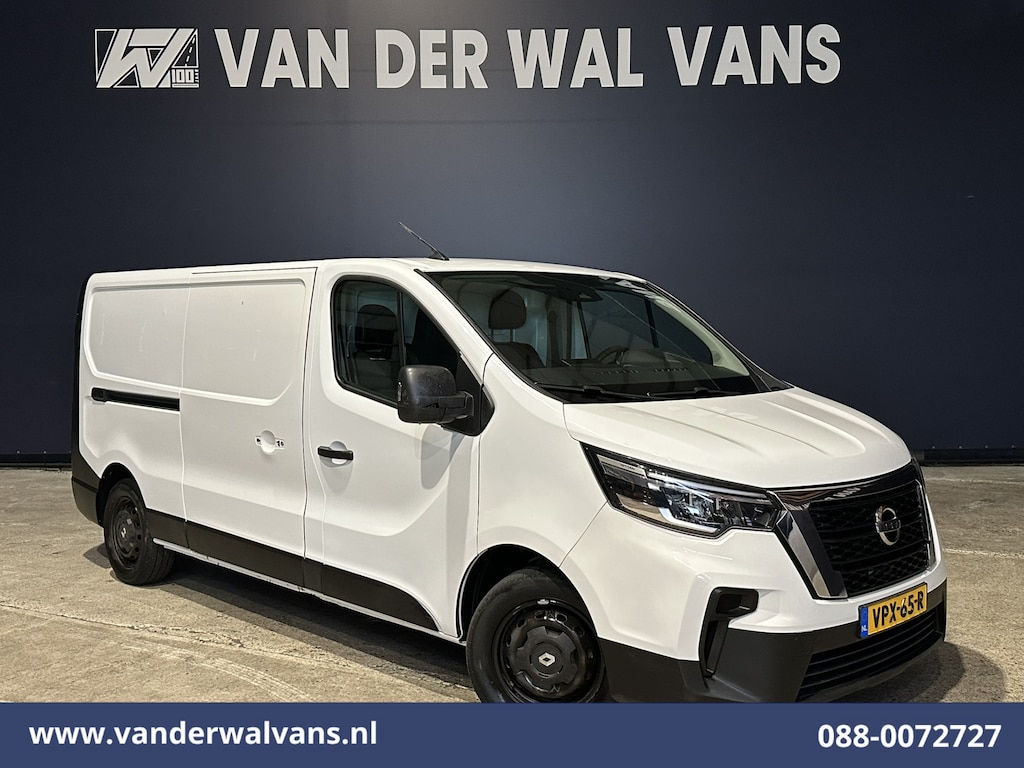 Nissan Primastar 2.0 dCi 131pk L2H1 Euro6 Airco | LED | Cruisecontrol | Parkeersensoren Bijrijdersbank, 2500kg trekvermogen
