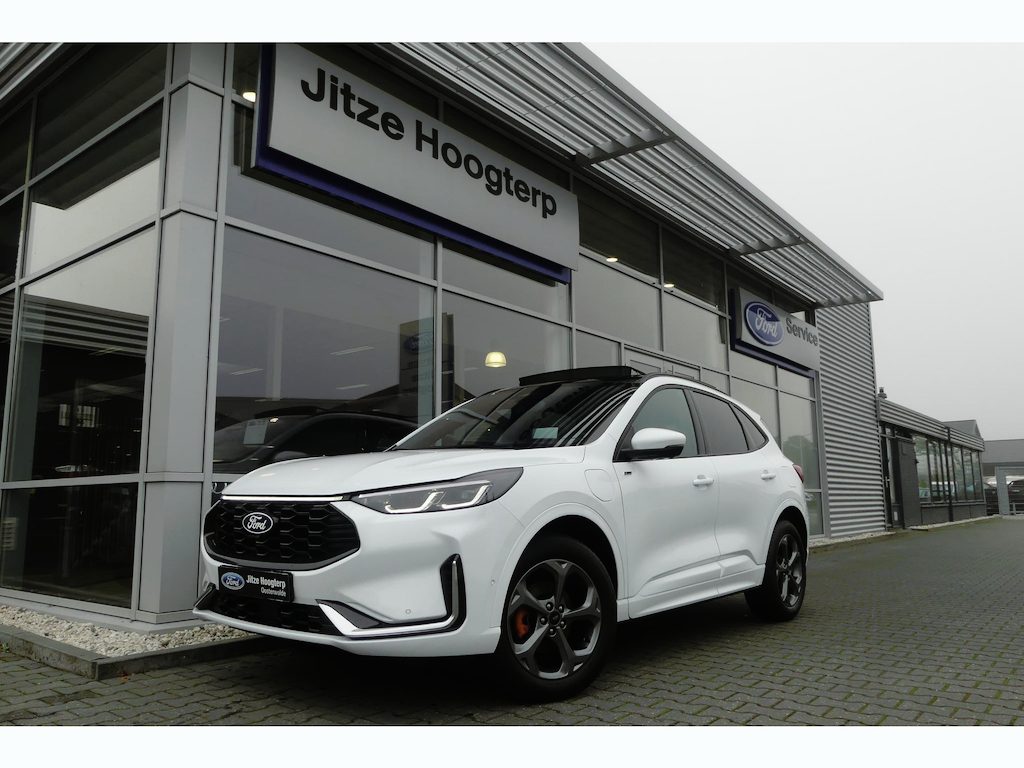 Ford Kuga 2.5 PHEV ST-Line X PANO, HUD, AGR, MEMORY, 360° CAMERA, WINTER PACK, ADAPT. CRUISE, CLIMA, NAVI, PDC V&A, APPLE CARPLAY/ANDROID AUTO, BLIS, KEYLESS, B&O, ELEKT. ACHTERKLEP, ELEKT. STOELEN, 8.281KM