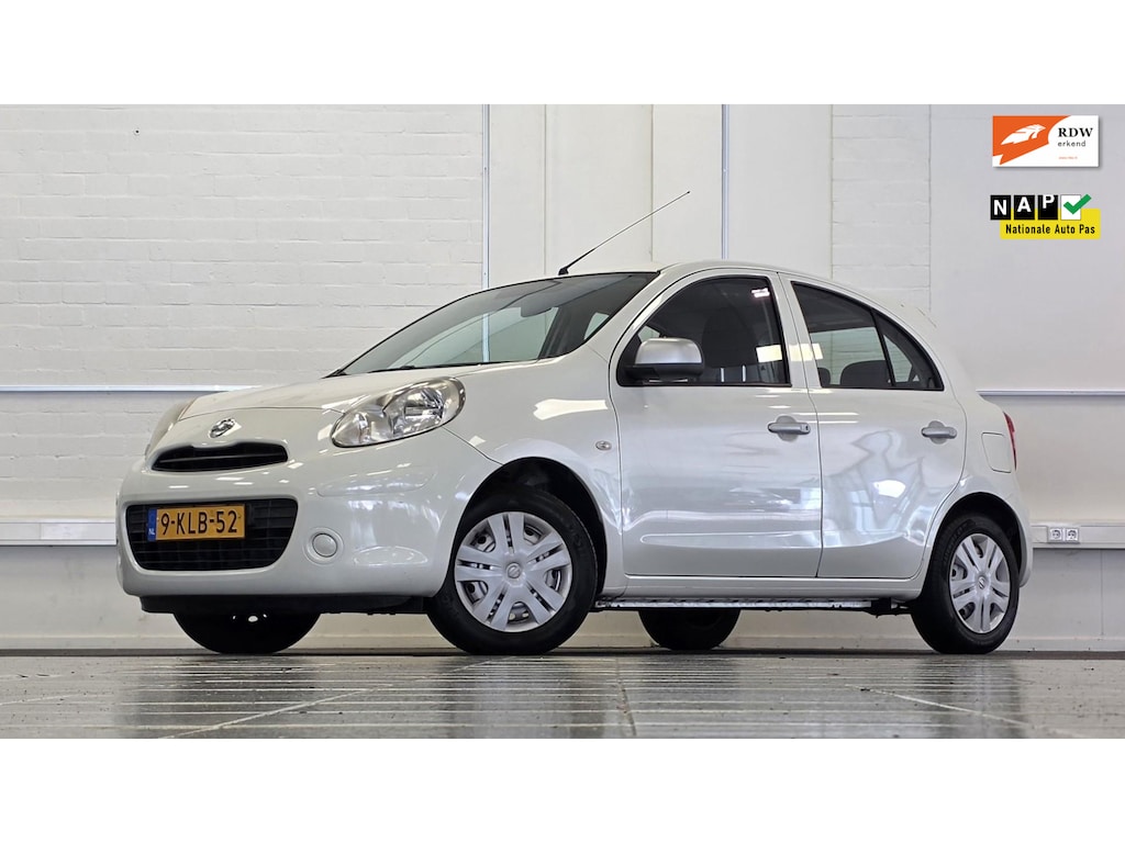 Nissan Micra 1.2 DIG-S Visia Zilver Line Airco Garantie 3e Eigenaar APK 27-5-27