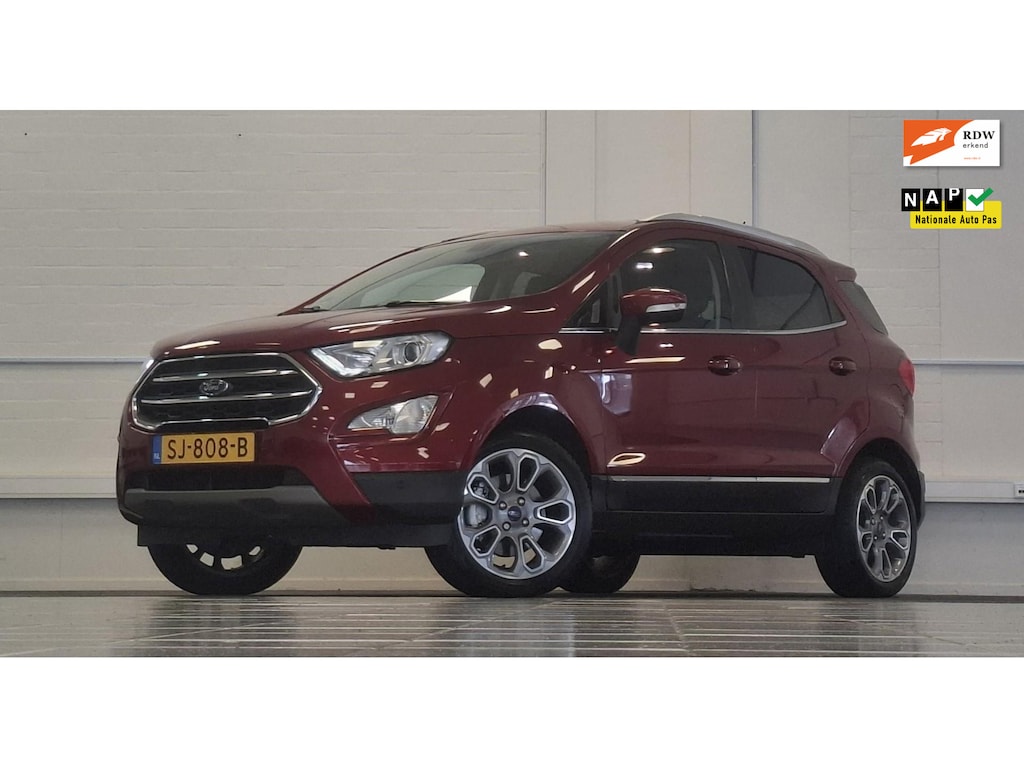 Ford EcoSport 1.0 EcoBoost Titanium Trekhaak Camera Navi 100% Onderhouden Mooi!