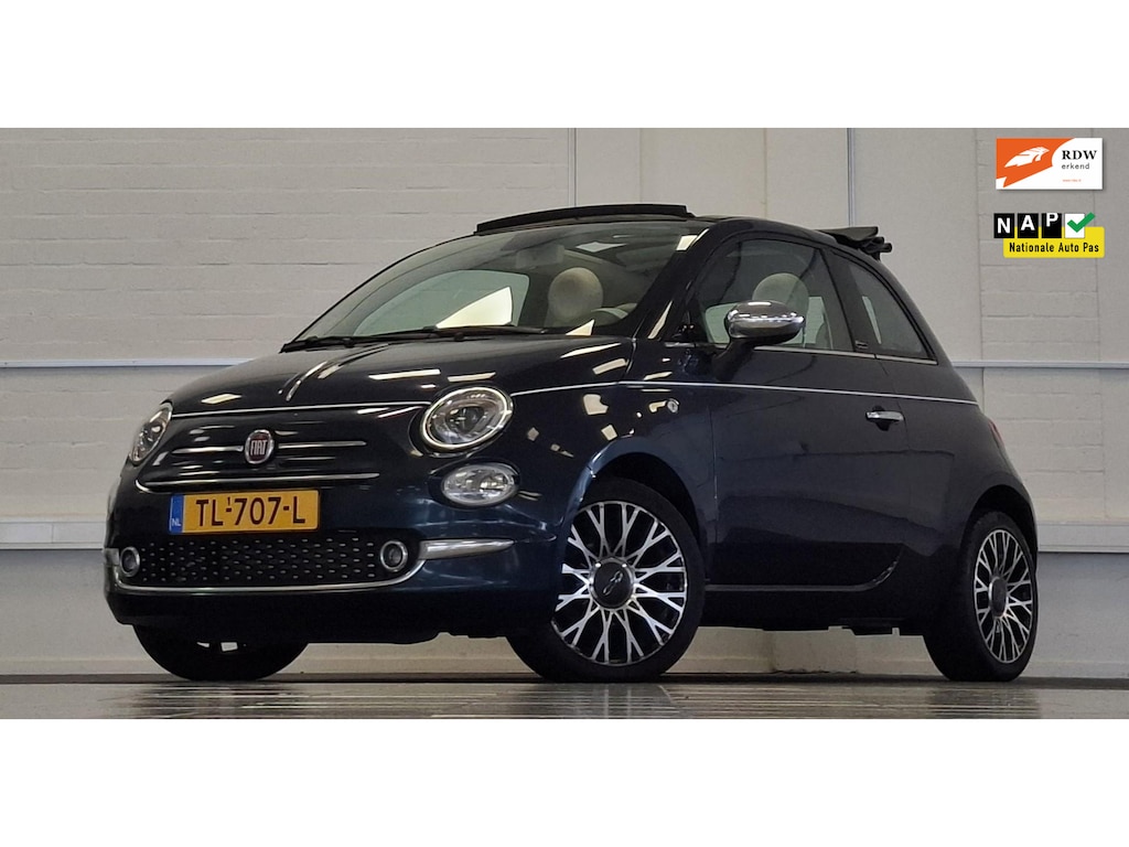 Fiat 500C 0.9 TwinAir Turbo Collezione Automaat Navi Clima Carplay Cruise