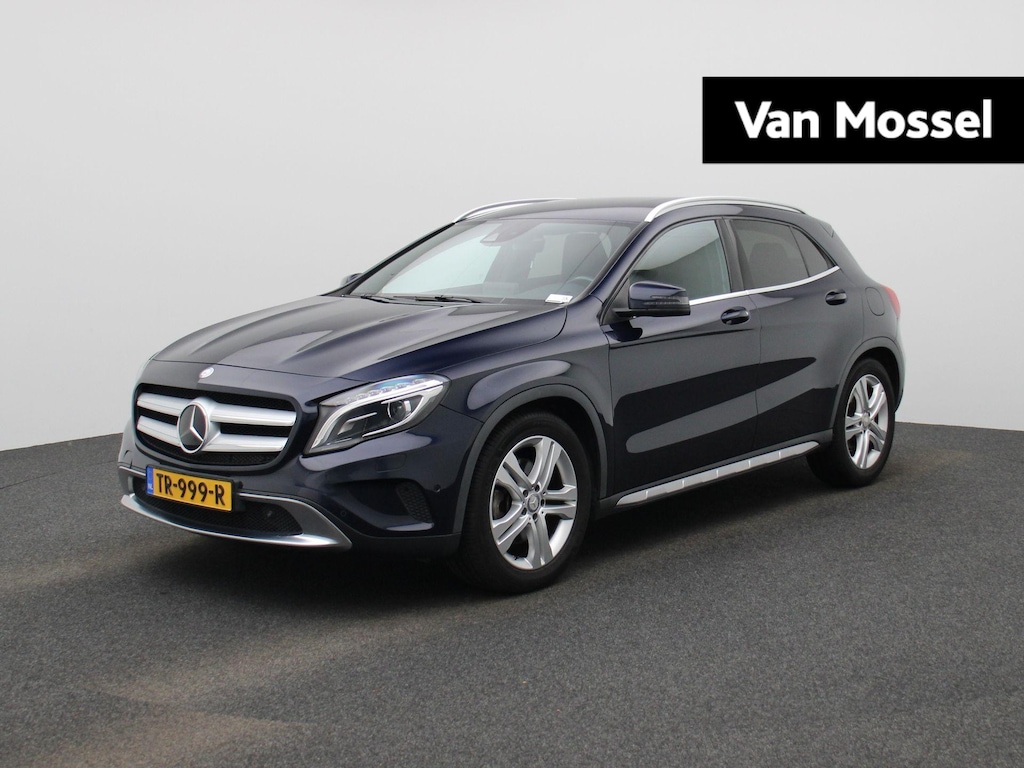 Mercedes-Benz GLA 250 Prestige VERWACHT !! | AUTOMAAT | TREKHAAK | CAMERA | NAVIGATIE | MEMORY | ELEKTRISCHE STOEL & KOFFERKLEP | LED | CRUISE | CLIMA | HALF-LEDER | 12 MAANDEN BOVAG GARANTIE |