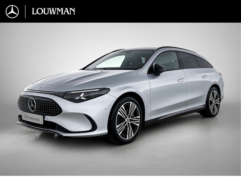Mercedes-Benz CLA Shooting Brake 250+ Business Solution Luxury 85.5 kWh | Nightpakket | Parkeerpakket | Trekhaak |	Vast panoramadak | GUARD 360° | 18 inch vijfspaaks lichtmetalen velgen | Warmtewerend, donkergetint glas |