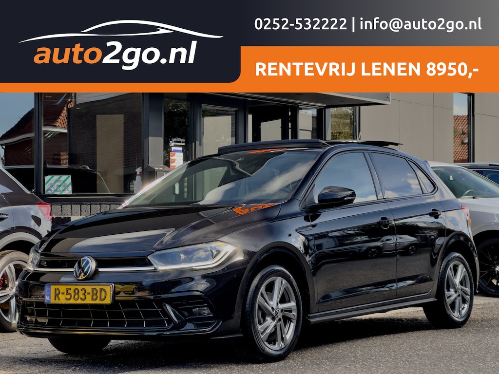 Volkswagen Polo 1.0 TSI AUT7 R-LINE NW-MODEL! PANODAK NAVI DIGI-DASH APPLE-CARPLAY LED LMV PDC